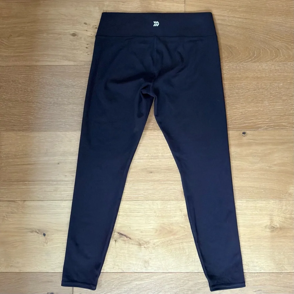 All Motion Girls Athletic Sport Leggings Black XL Short/Ankle Length